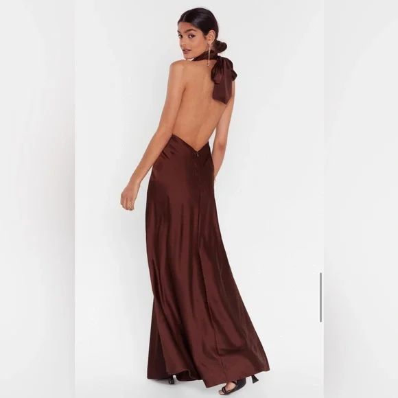 chinese dress ladies Heavy Hearted Satin Maxi Dress main image 0